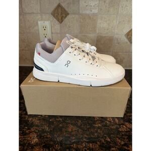 On Cloud The Roger Advantage "White/Lilac" Shoes Sz 10.5W/9M Brand New